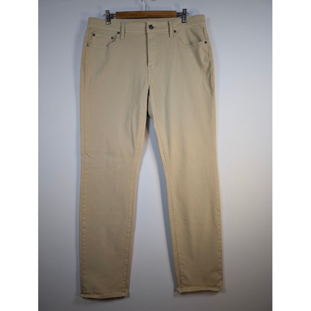 G/FORE 5-Pocket Golf Pants Mens 36/32 (FITS 37x31.5) Khaki Tan Stretch Chino